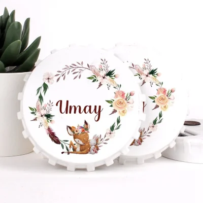 Ceylan Temalı Açacaklı Kız Bebek Magneti